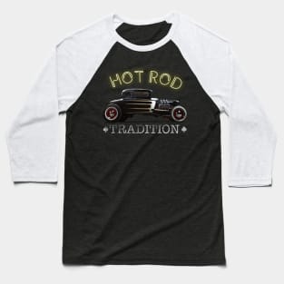 1930 1931 Ford Model A Five Window Coupe Hot Rod Baseball T-Shirt